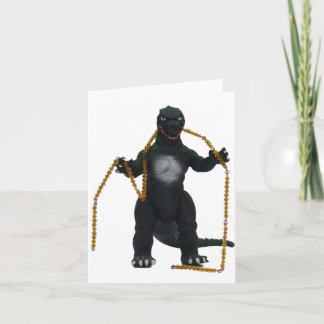 Montessaurus & Hundred Chain Note Card