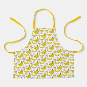 Montessori Banana Food Prep Apron for Kids