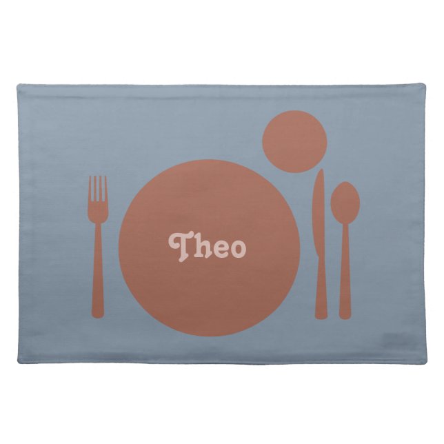 Montessori Placemat for Toddler or Preschooler (Front)
