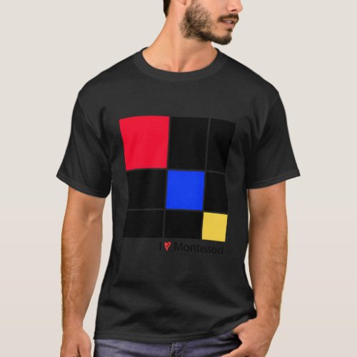 Montessori Trinomial Cube_ I He Montessori T_Shirt
