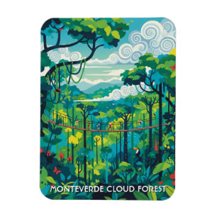 Monteverde Cloud Forest Costa Rica Magnet