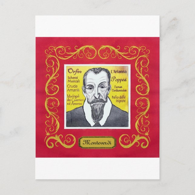 Monteverdi Postcard (Front)