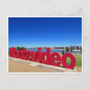 montevideo bright postcard