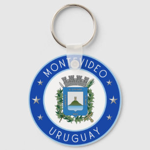 Montevideo Coat Of Arms Keychain