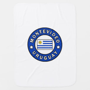 Montevideo Uruguay Baby Blanket