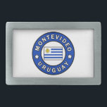 Montevideo Uruguay Belt Buckle<br><div class="desc">Montevideo Uruguay</div>