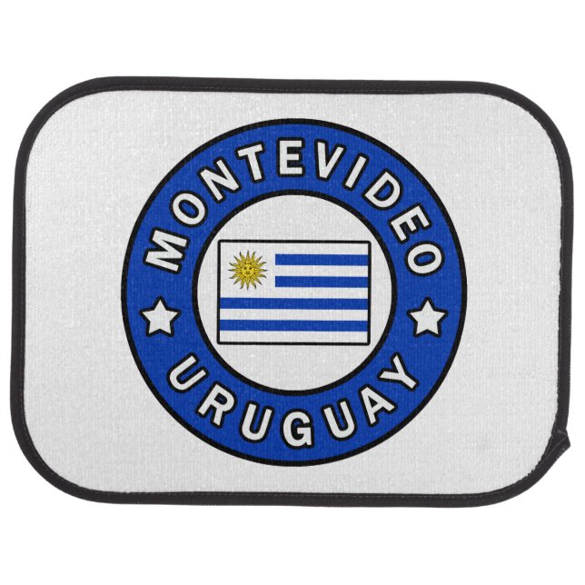 Montevideo Uruguay Car Floor Mat (Rear)