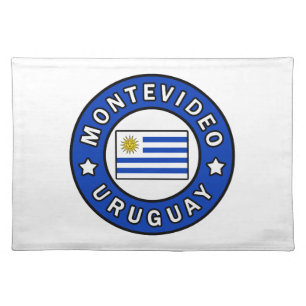Montevideo Uruguay Cloth Placemat