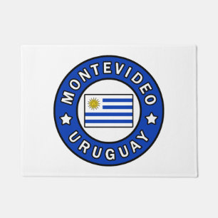 Montevideo Uruguay Doormat
