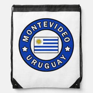Montevideo Uruguay Drawstring Bag