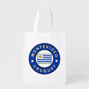 Montevideo Uruguay Grocery Bag