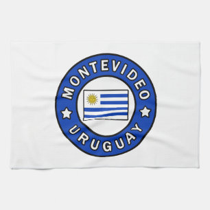 Montevideo Uruguay Kitchen Towel