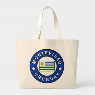 Montevideo Uruguay Large Tote Bag