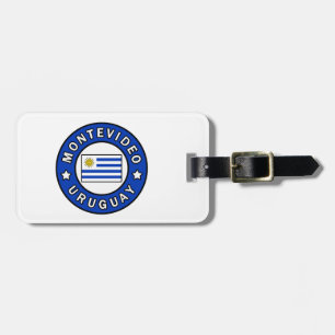 Montevideo Uruguay Luggage Tag