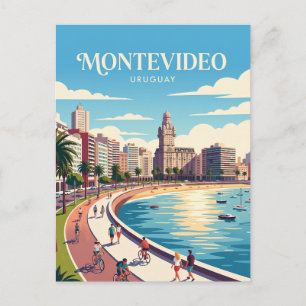 Montevideo Uruguay Postcard