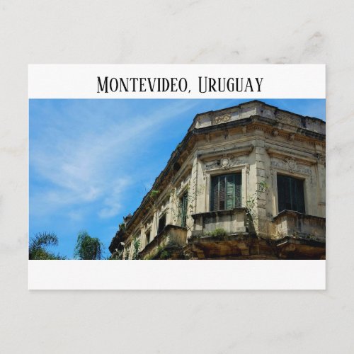 Montevideo Uruguay Postcard