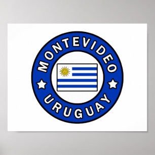 Montevideo Uruguay Poster