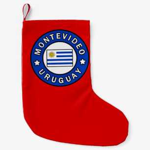 Montevideo Uruguay Small Christmas Stocking