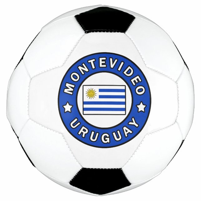 Montevideo Uruguay Soccer Ball (Front)
