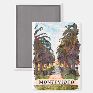 Montevideo Uruguay South America Travel Magnet