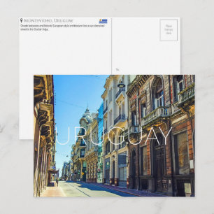 Montevideo, Uruguay Travel Postcard