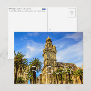 Montevideo, Uruguay Travel Postcard