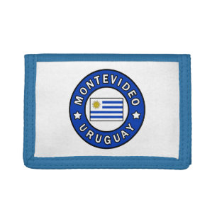 Montevideo Uruguay Trifold Wallet