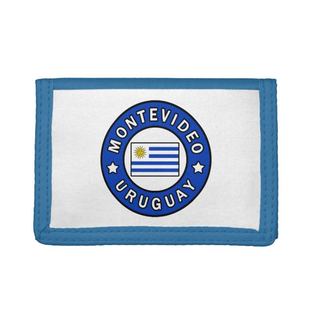 Montevideo Uruguay Trifold Wallet (Front)