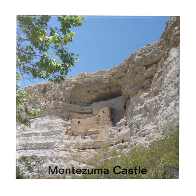 Montezuma Casle national Park Tile (Front)