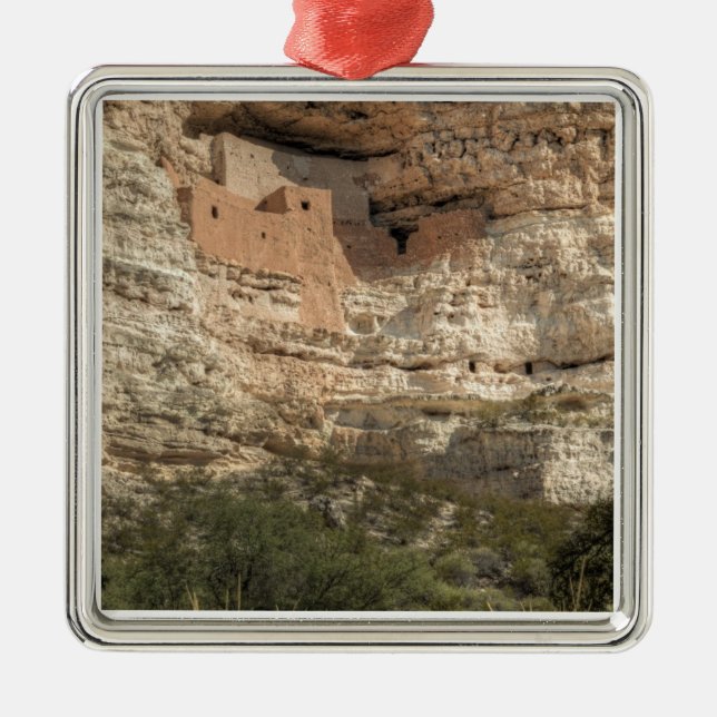Montezuma Castle National Monument, Arizona Metal Ornament (Front)