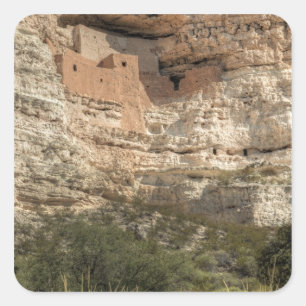 Montezuma Castle National Monument, Arizona Square Sticker
