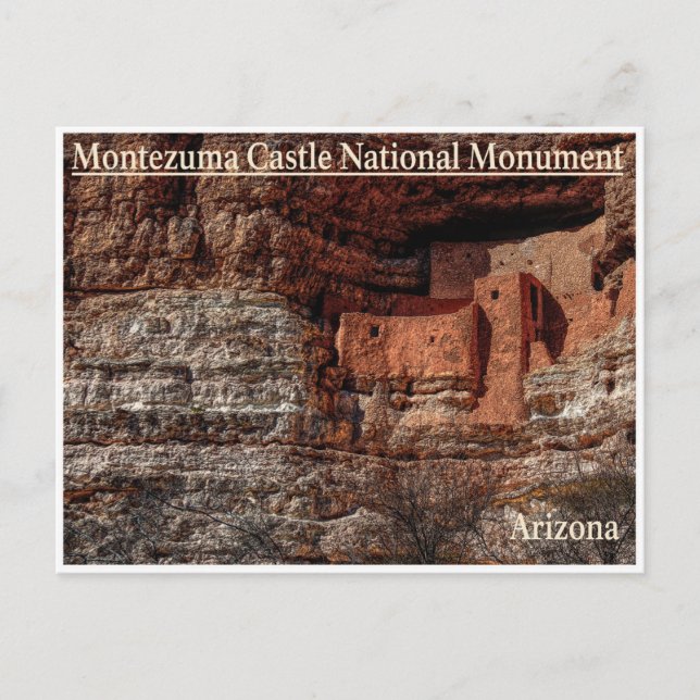 Montezuma Castle National Monument (Landscape) Postcard (Front)