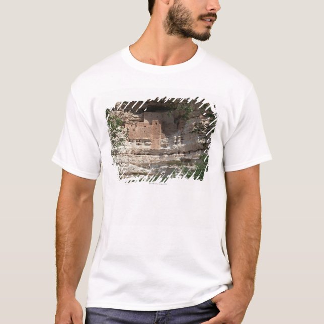 'Montezuma castle Pueblo Village Indian Ruins, T-Shirt (Front)