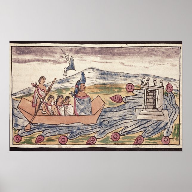 Montezuma II  leaving rapidly after hearing Poster (Front)