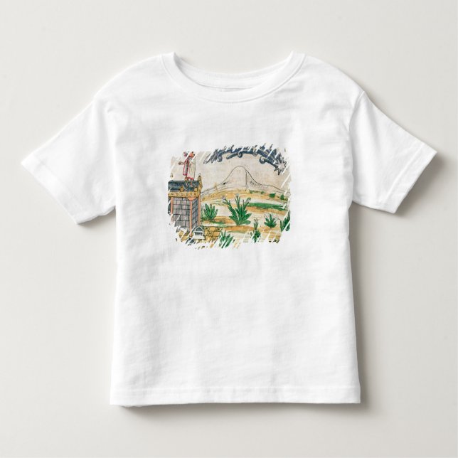 Montezuma II  watching a comet, 1579 Toddler T-shirt (Front)
