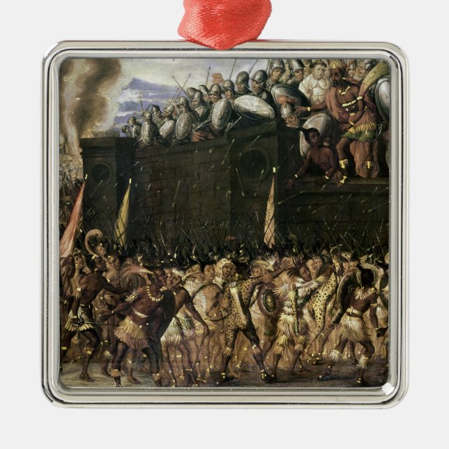 Montezuma Metal Ornament (Front)
