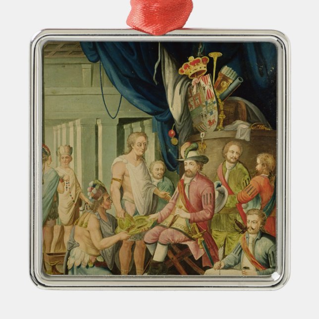 Montezuma Metal Ornament (Front)