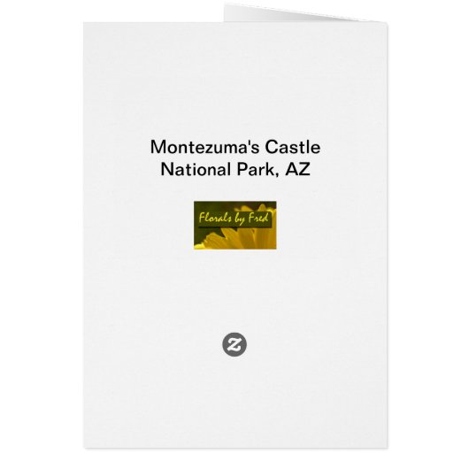 Montezuma's Castle National Monument (Back)