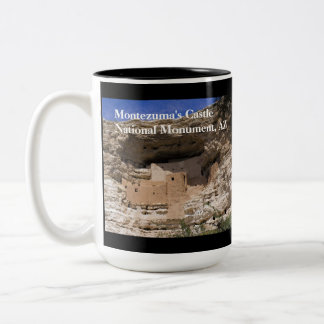 Montezuma's Castle National Monument Two-Tone Coffee Mug