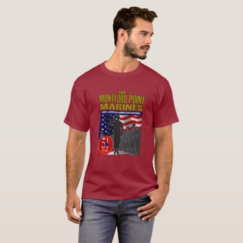 MONTFORD POINT MARINES First African_American Mar T_Shirt