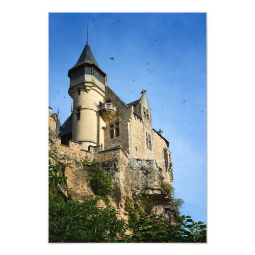 Montfort castle Dordogne France Photo Print