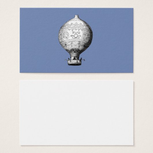 Montgolfier Vintage Hot Air Balloon (Front & Back)