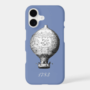 Montgolfier Vintage Hot Air Balloon iPhone 17 Case