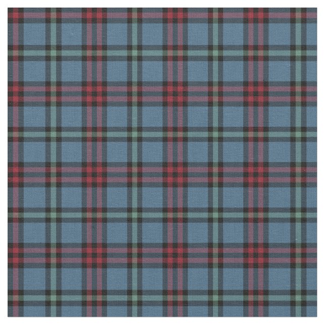 Montgomerie Eglinton District Ancient Tartan Fabric (Close Up)