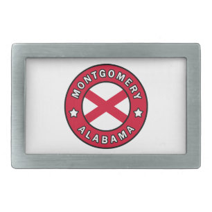 Montgomery Alabama Belt Buckle