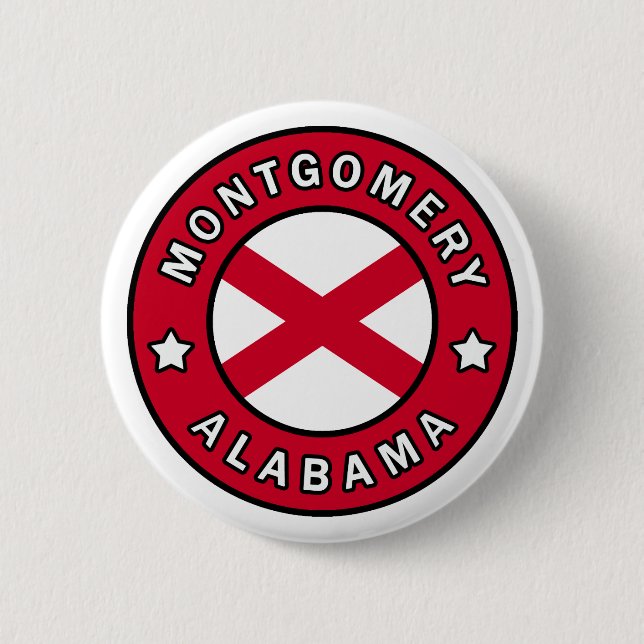 Montgomery Alabama Button (Front)