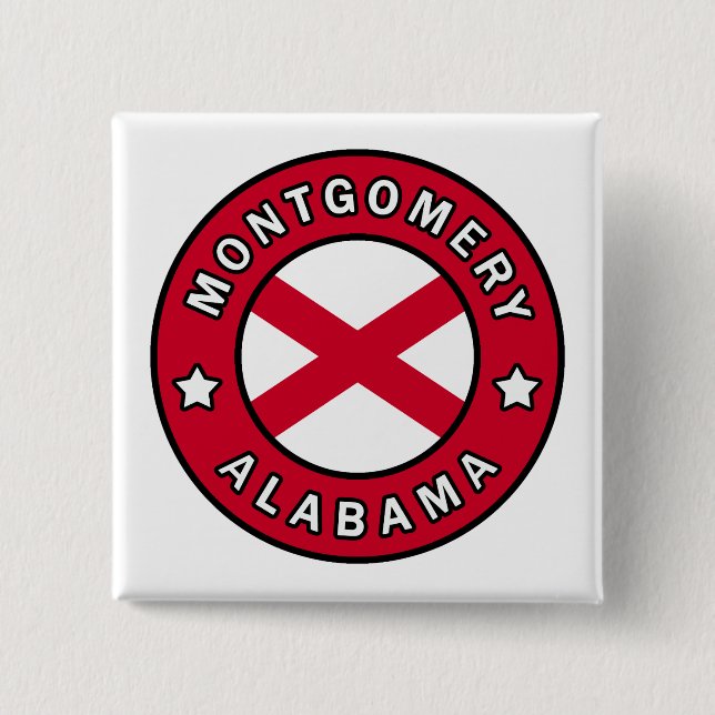 Montgomery Alabama Button (Front)