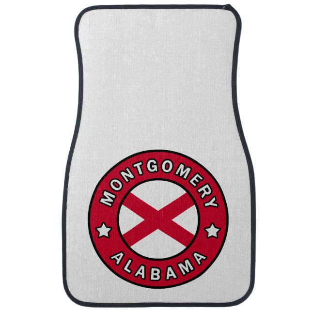 Montgomery Alabama Car Floor Mat (Front)