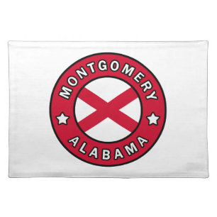 Montgomery Alabama Cloth Placemat