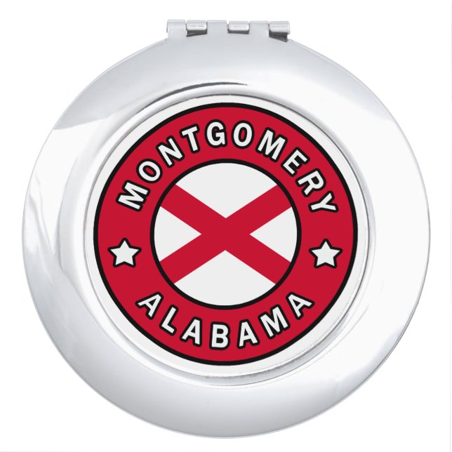 Montgomery Alabama Compact Mirror (Front)